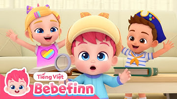 Chơi trốn tìm | Tập05 | Hoạt hình 3D Nhạc thiếu nhi | Bebefinn Tiếng Việt - Nhạc thiếu nhi