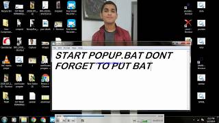 How to create a popup virus with notepad | easy 1 line code