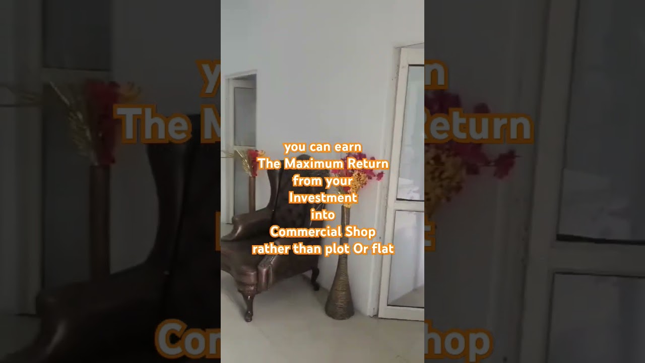 Investment Return from Commercial Shop. 