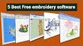 Video for Free embroidery digitizing software