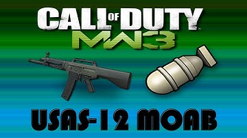 [MW3][HD]//MOAB mit jeder Waffe//FOLGE#01 - USAS-12