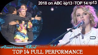 Video thumbnail of "Maddie Poppe sings “Homeward Bound”  SHE INSPIRED JUDGES GROUP HUG  American Idol 2018 Top 14"
