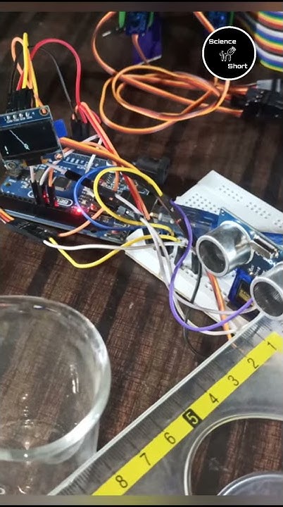 radar system using arduino & oled display science in #shorts - YouTube