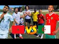 Maroc vs algrie  football challenge mahrez vs ziyech