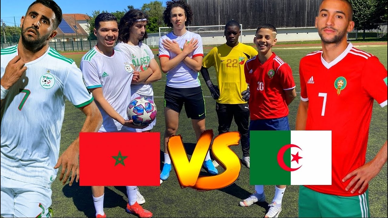 rencontre algerie maroc foot