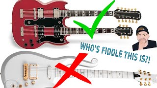 Video voorbeeld van ""match the famous guitar to the player" challenge"
