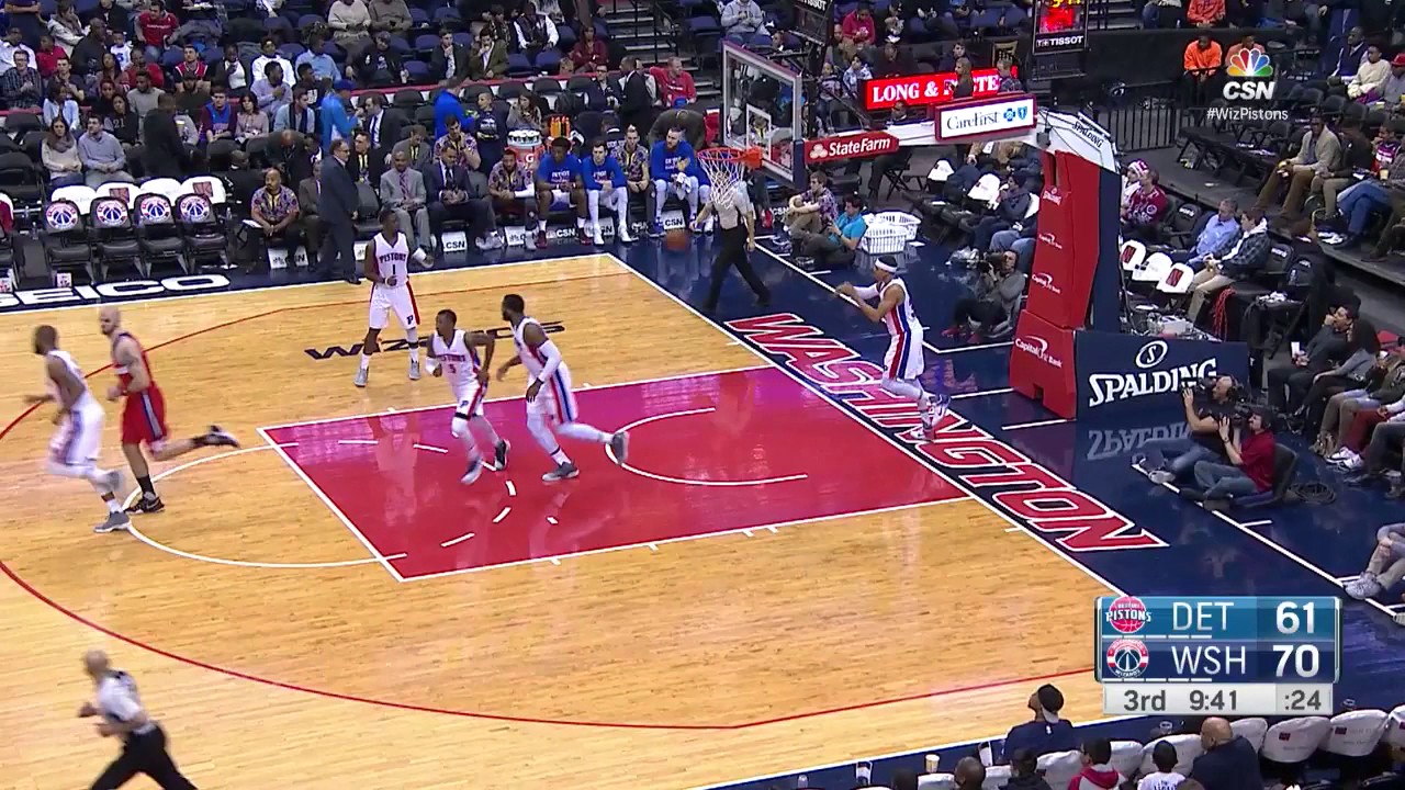 John Wall Drops 32 Points and 9 Assists to Lead Wizards over Pistons