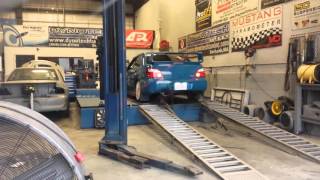 jdm ej207 blouch 18g dyno pull