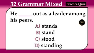 32 Grammar Mixed | All Tenses Practice test | Challenge Your English! | No.1 Quality English screenshot 4