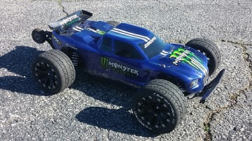 Traxxas Rustler VXL Custom Upgrades and Quick Run