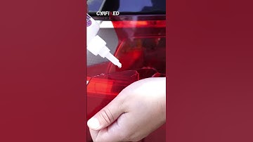 Broken Taillight? Quick and Easy Repair! 🚗✨ #carhacks  #diyrepair