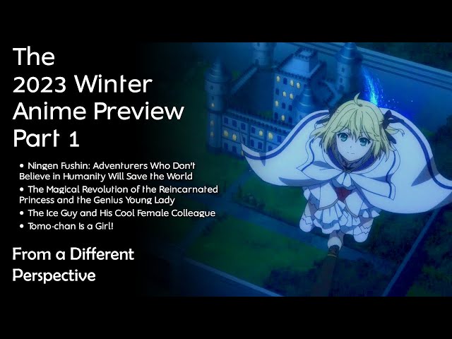 PREVIEWING HIGH CARD  Winter 2023 Anime Preview Guide #shorts 