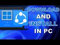 How to Download and Install Shareit in PC or Laptop in Windows 2023