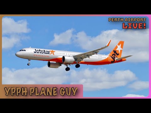馃敶馃帴鉁堬笍 PERTH PLANE SPOTTING LIVE @ YPPH! W/ YPG + JACOB + ATC
