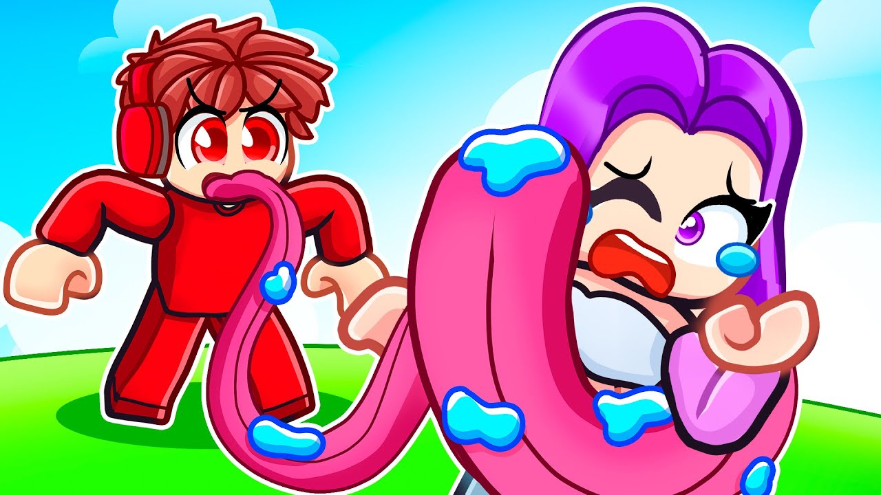 Roblox TONGUE BATTLES…