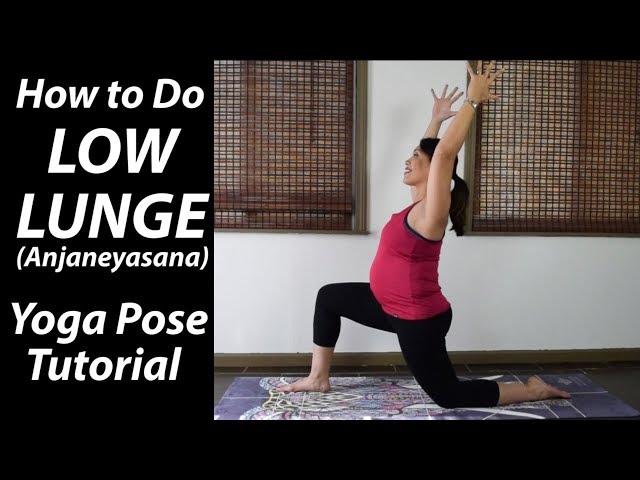 How to do anjaneyasana, low lunge for beginners - Di Hickman
