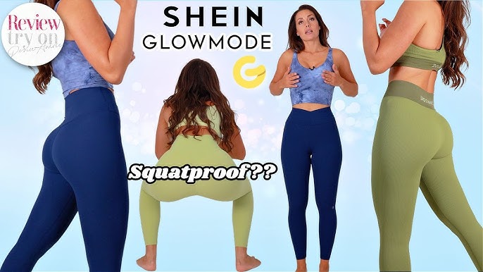 GLOWMODE On Location Review Try on Haul - SHEIN Activewear 