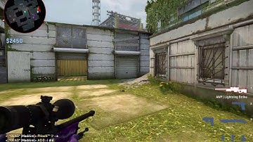 MOST EPIC ROUND ON NEW CACHE!!!!!!! (5 AWP SETUP ON CT)