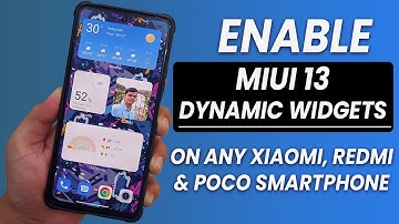 Enable MIUI 13 Dynamic Widgets On Any Xiaomi, Redmi, & Poco Smartphone Running MIUI 13 or MIUI 12.5