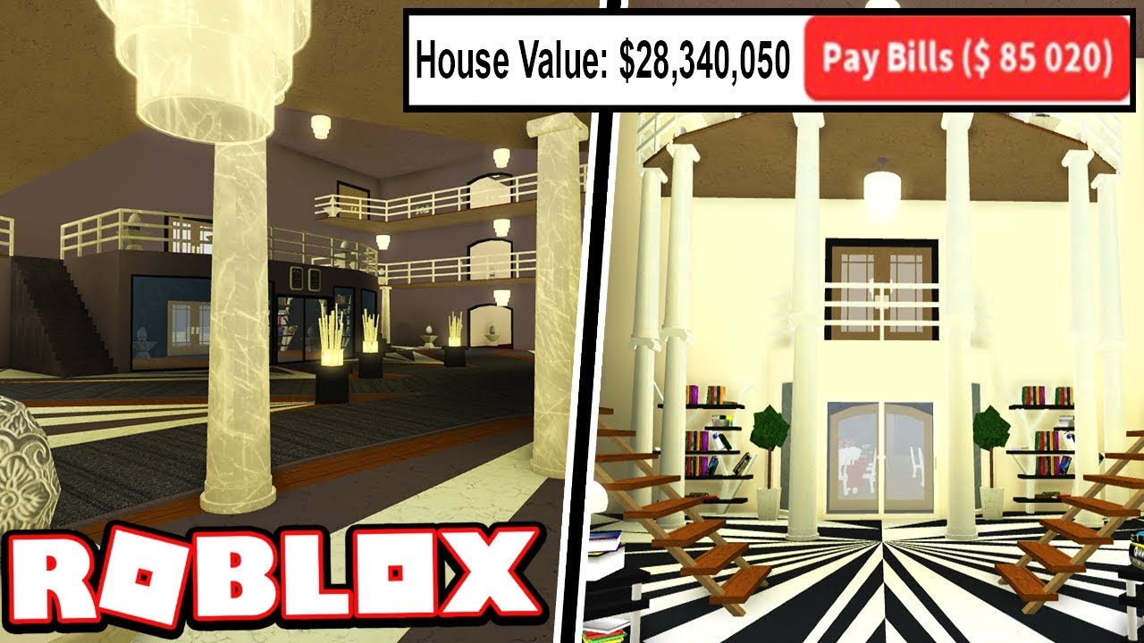 The First 25 Million Dollar Mansion In Bloxburg Subscriber Tours Roblox Bloxburg Youtube - most expensive mansion built ever roblox bloxburg youtube