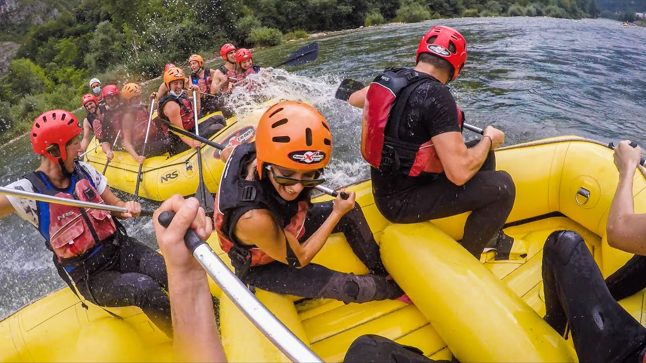 Grotte di OLIERO e RAFTING sul Brenta - Veneto Vlog day -