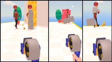 Tape Thrower Hit Shoot, New Android Games Gameplay 2023 Walkthrough ios Simulato‪r Trailer