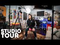 A Look Inside My Art/YouTube Studio (Studio Tour)