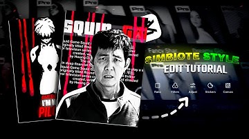 Symbiote Style Edit Capcut Tutorial | Capcut Tutorial