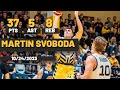 Martin svoboda srni psek 37 pts 5 ast 8 rebs vs bk jip pardubice