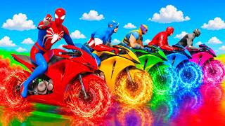 الرجل العنكبوت انقاذ باتمان Spider-Man Rescue batman vs iron man vs venom funny Game GTA 5 superhero screenshot 4