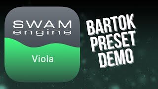 SWAM Viola for iPad - Bartok Preset demo screenshot 3
