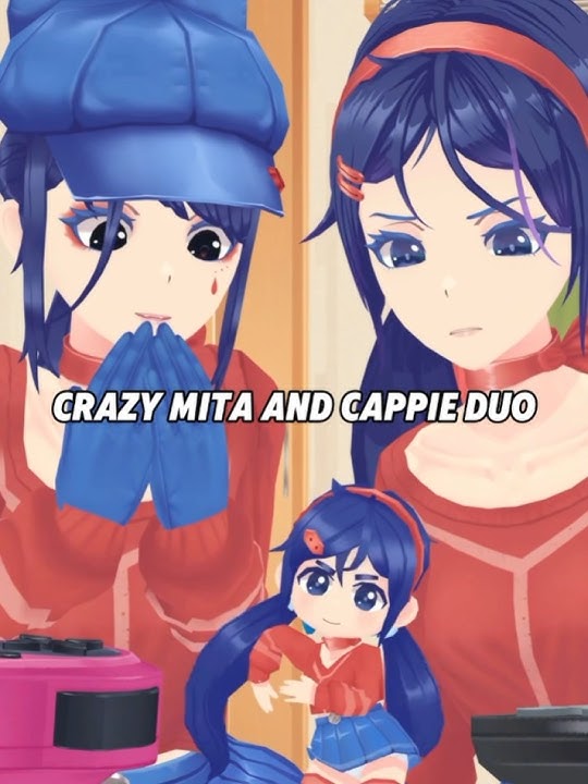 Cappie and Crazy Mita Duo~ #shorts #miside