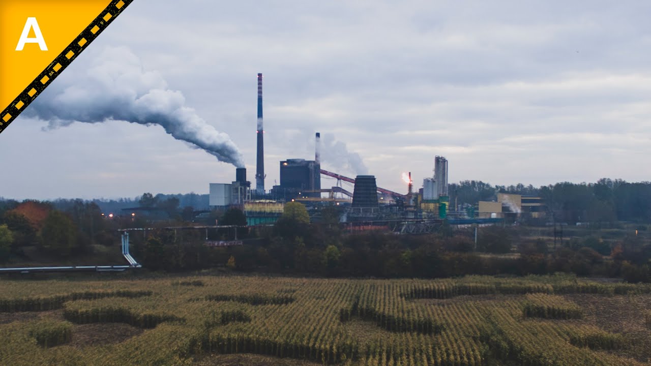 Archiwalne ujęcia koksowni Jadwiga w Zabrzu
