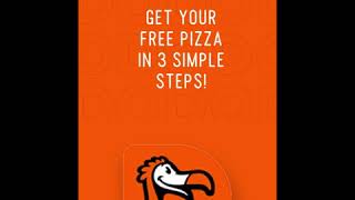 How to get a free pizza via our mobile app! screenshot 2