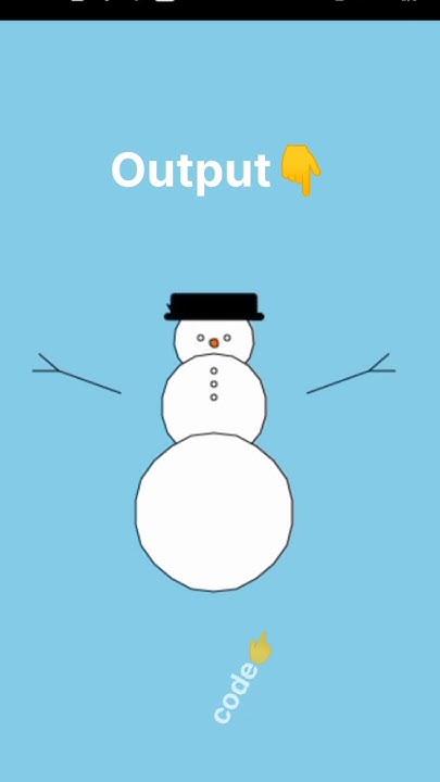 Draw Snowman ☃️ in python | Turtle graphics python | #turtlegraphics # ...