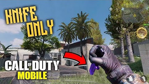 KNIFE KNIFE KNIFE!!! (COD Mobile knife only challenge)