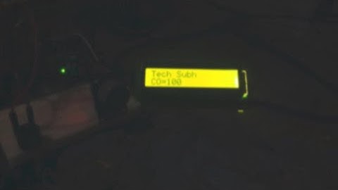 CO Detector | Arduino Uno | MQ-7 Sensor|I2C LCD 1602