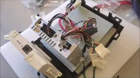 How to: install 10.4 inch vertical screen head unit in 2002 to 2009 GX470 with OEM navigation