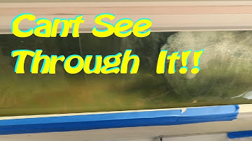 Repairing and Clarifying the Windows on my Popup Aliner Aframe Camper