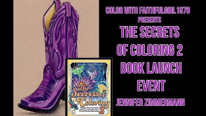 LIVE | The Secrets of Coloring 2 Book Launch Event