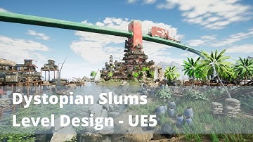 Dystopian Slums Level Design - Unreal 5 Cinematic