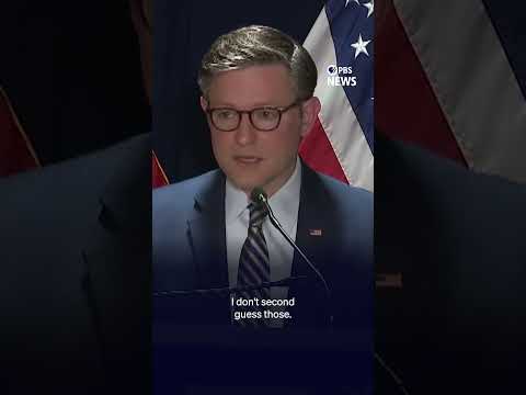 WATCH: Mike Johnson
