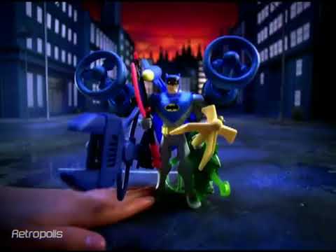 Batman Brave & the Bold Rubberneck Snap & Attack Toy Commercial