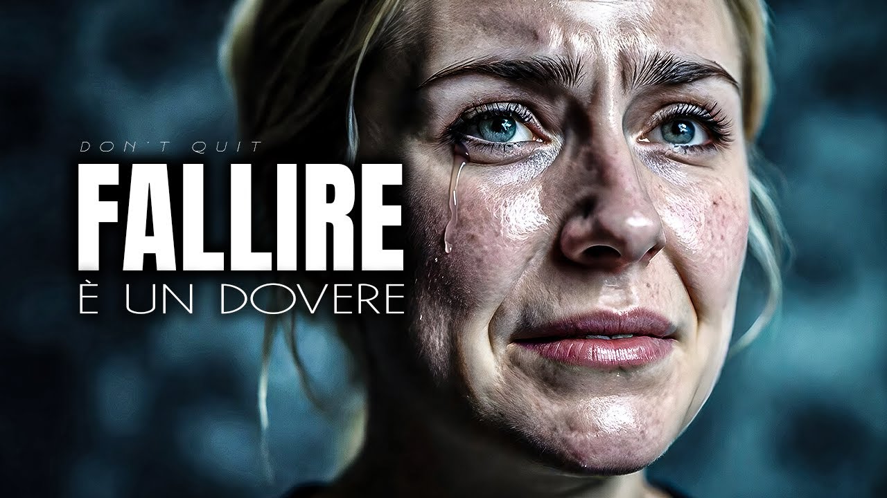 FALLIRE È UN DOVERE: Ecco Perché! Video Motivazionale - YouTube