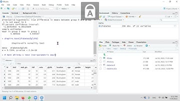 [Statistics with R] 8 - Mann Whitney U Test