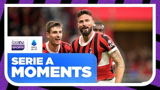 Olivier Giroud scores on farewell game | Serie A 23/24 Moments