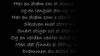 Video thumbnail of "Jørn Hoel - Har en drøm"