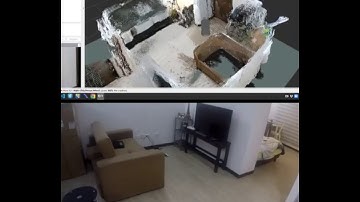 Mapping using ROS, RTAB-Map, and Realsense T265 and D435 cameras