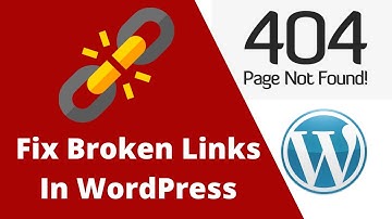 How To Fix WordPress 404 Error - Broken Links | WordPress Tutorial No.6 | Syed Haseeb Abbas