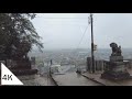 【4K】Rain Walk: Hamura Intake Weir from the Kusabana Hiking Course